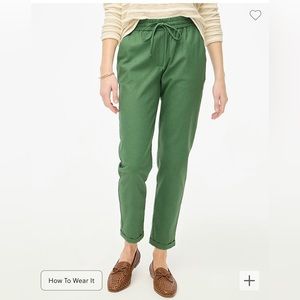 J crew linen pants
